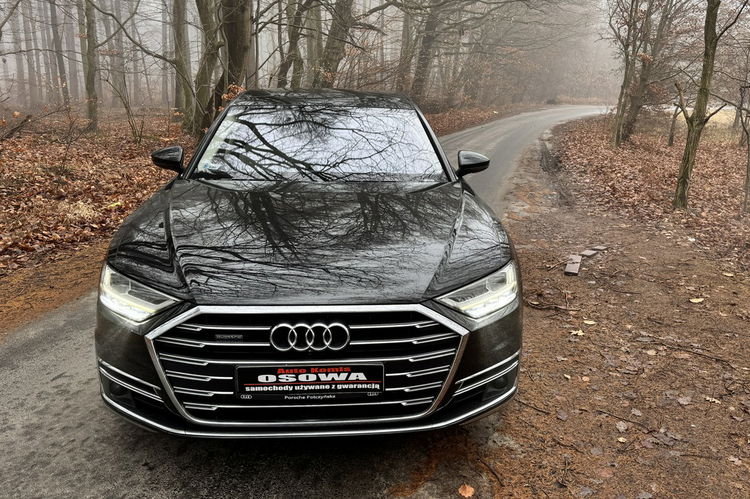 Audi A8 Lift3.0tdi Quattro salon PL 1 wł bezwypadkowy full serwis f-k Vat 23% zdjęcie 3