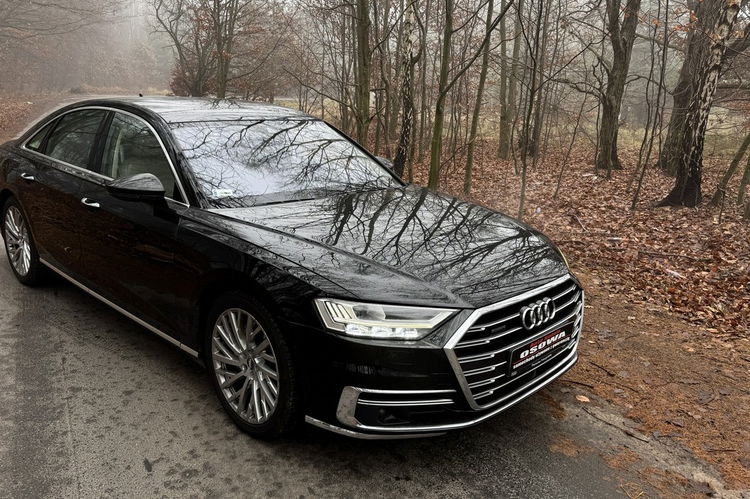 Audi A8 Lift3.0tdi Quattro salon PL 1 wł bezwypadkowy full serwis f-k Vat 23% zdjęcie 6