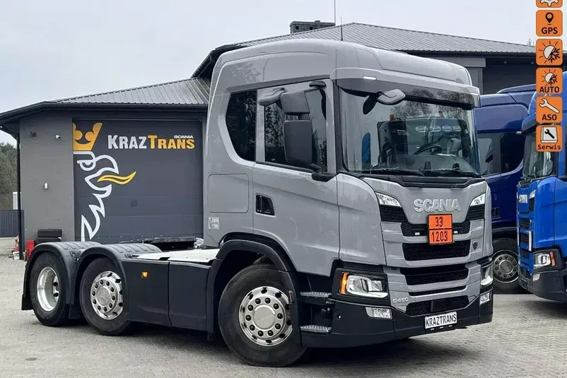 ciągnik siodłowy Scania zdjęcie 1