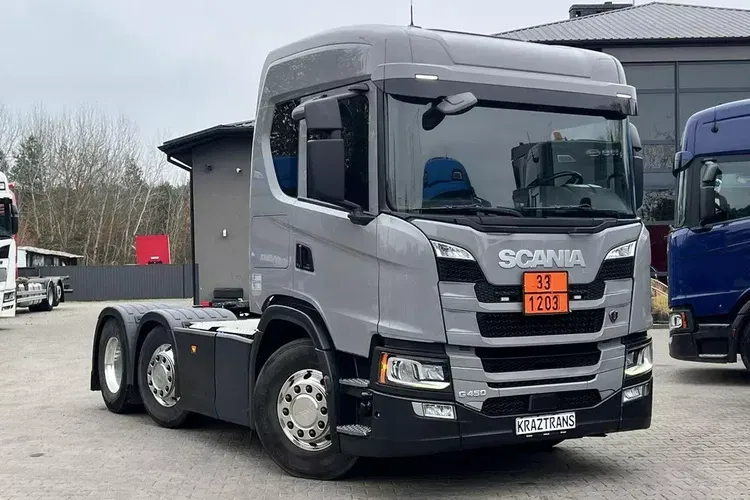 Scania pusher 6x2/4 g450 r450 full ADR EX/II EX FL OX AT 65TON zdjęcie 2