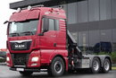 MAN TGX 28.480 / 3 Osiowy CIĄGNIK + HDS HMF 2120 / 6x2 / OS PODNOSZONA / 5x WYSÓW - 14.7 M / UDŹWIG - 4000 KG / STEROWANIE RADIOWE / 4 PODPORY / EURO 6 / PO KONTRAKCIE SERWISOWYM zdjęcie 14