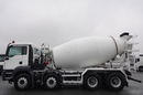 MAN / TGS 32.360 / 8X4 / BETONOMIESZARKA / GRUSZKA LIEBHERR / 9 m3 / OPONY 100% / EURO 6  zdjęcie 12