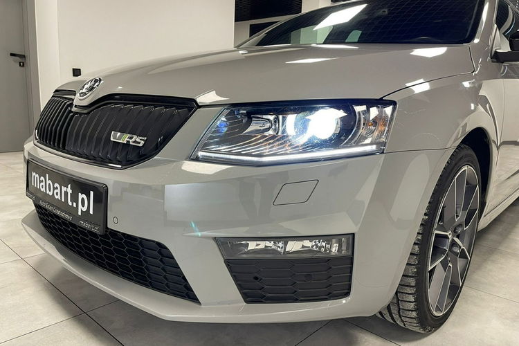 Skoda Octavia RS 2.0 TDI 184KM DSG LED AppleCar Bi-Xenon Duża Navi Nardo Grey Black zdjęcie 10