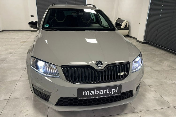 Skoda Octavia RS 2.0 TDI 184KM DSG LED AppleCar Bi-Xenon Duża Navi Nardo Grey Black zdjęcie 6