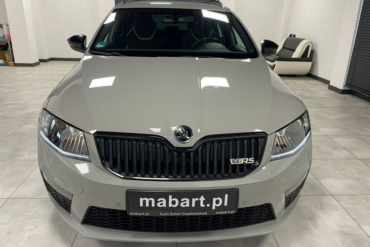 Skoda Octavia RS 2.0 TDI 184KM DSG LED AppleCar Bi-Xenon Duża Navi Nardo Grey Black zdjęcie 8