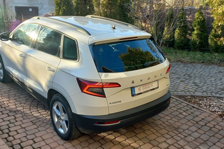 Skoda Karoq 4x4 DSG 2.0 Tdi 190 KM F.VAT 23% Salon PL 69800 netto Serwis tylko ASO zdjęcie 16