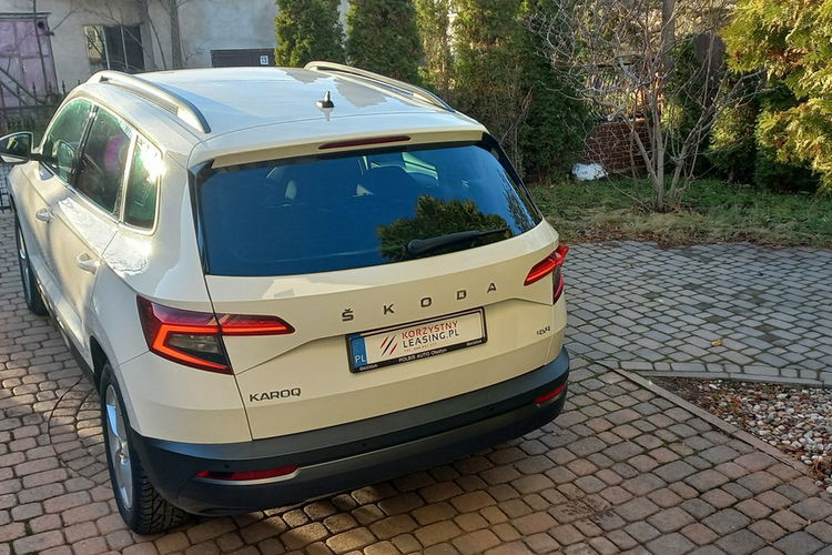 Skoda Karoq 4x4 DSG 2.0 Tdi 190 KM F.VAT 23% Salon PL 69800 netto Serwis tylko ASO zdjęcie 23