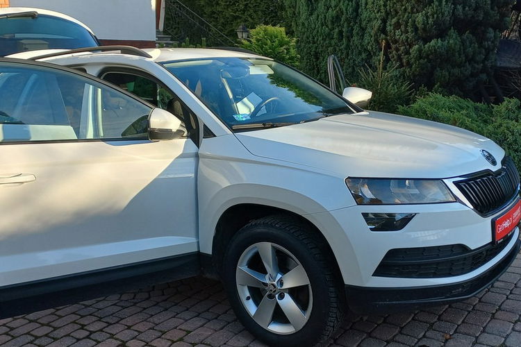 Skoda Karoq 4x4 DSG 2.0 Tdi 190 KM F.VAT 23% Salon PL 69800 netto Serwis tylko ASO zdjęcie 40