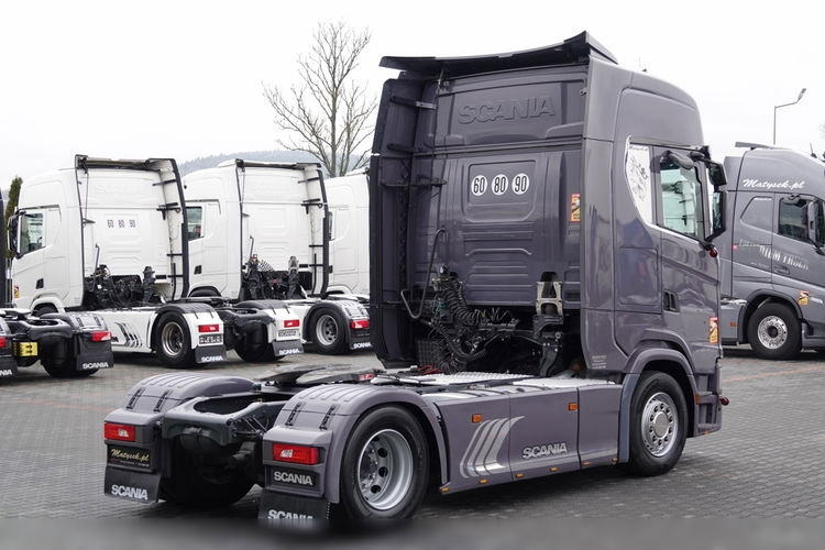 Scania S 500 / RETARDER / KLIMA POSTOJOWA / SKÓRY / PO KONTRAKCIE SERWISOWYM zdjęcie 9