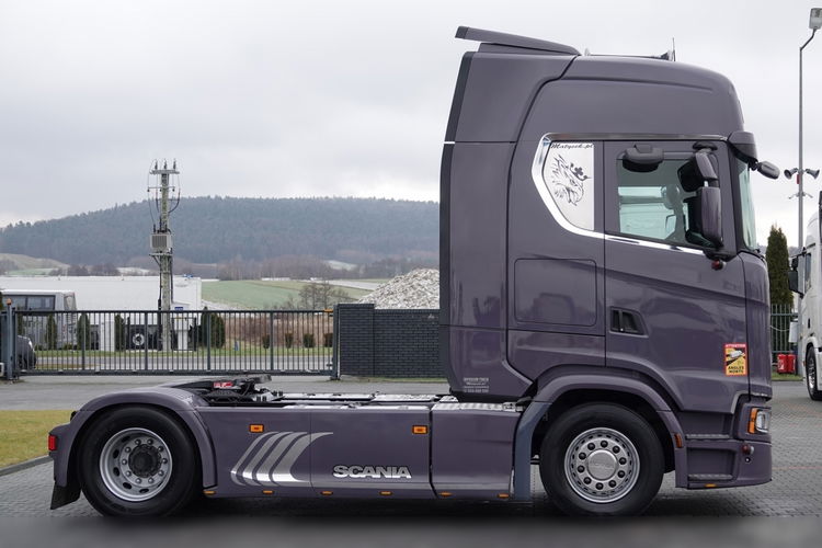 Scania S 500 / RETARDER / KLIMA POSTOJOWA / SKÓRY / PO KONTRAKCIE SERWISOWYM zdjęcie 10
