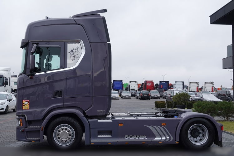 Scania S 500 / RETARDER / KLIMA POSTOJOWA / SKÓRY / PO KONTRAKCIE SERWISOWYM zdjęcie 7