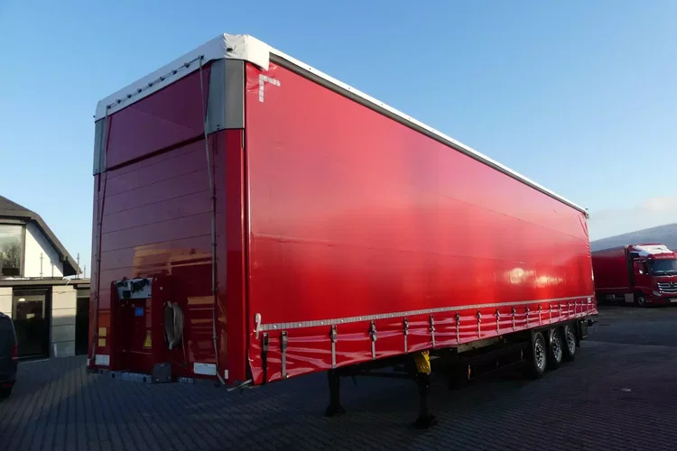 Schmitz FIRANKA / VARIOS / IDEALNY STAN / OŚ PODNOSZONA / zdjęcie 2