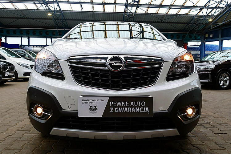 Opel Mokka BIAŁA PERŁA 2xKlimatronic Skóra 3Lata GWARANCJA Krajowy Bezwyp 140KM 4x2 zdjęcie 1