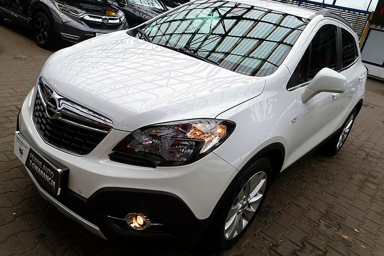 Opel Mokka BIAŁA PERŁA 2xKlimatronic Skóra 3Lata GWARANCJA Krajowy Bezwyp 140KM 4x2 zdjęcie 60