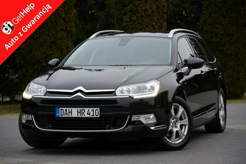 Citroen C5 LiftExclusive Skóry Masaże Hifi 2xParkt. Ledy Navi Hydro el.klapa