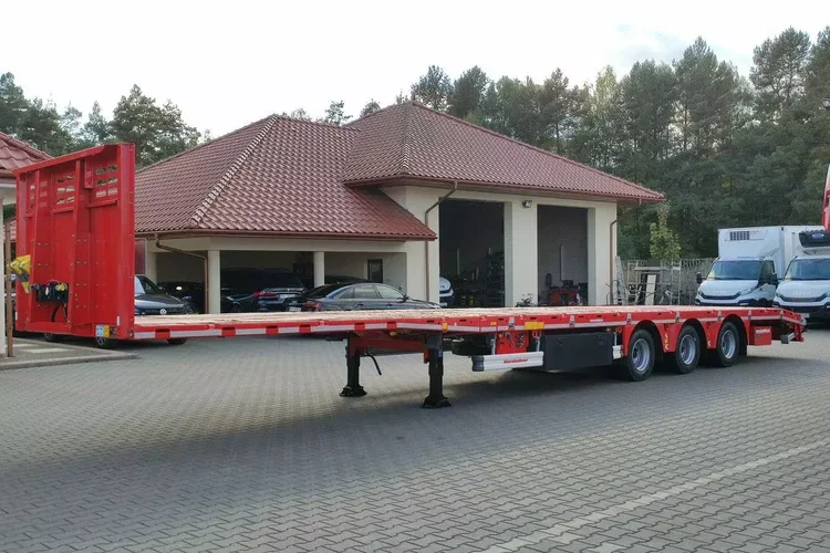 KAESSBOHRER Niskopodłogowa Telemega Rozciągana 7m 3-Osiowa Oś skrętna zdjęcie 19