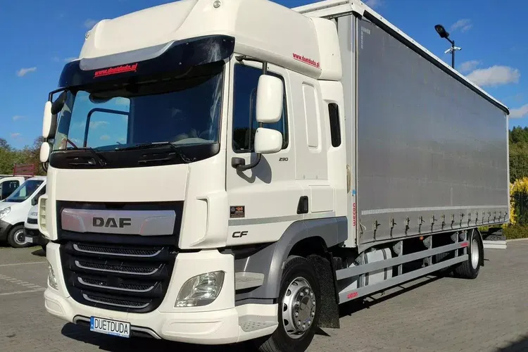 DAF CF 290 E6 Firana Tył Drzwi Dach Podnoszony / Zsuwany Długi 9.30m zdjęcie 4