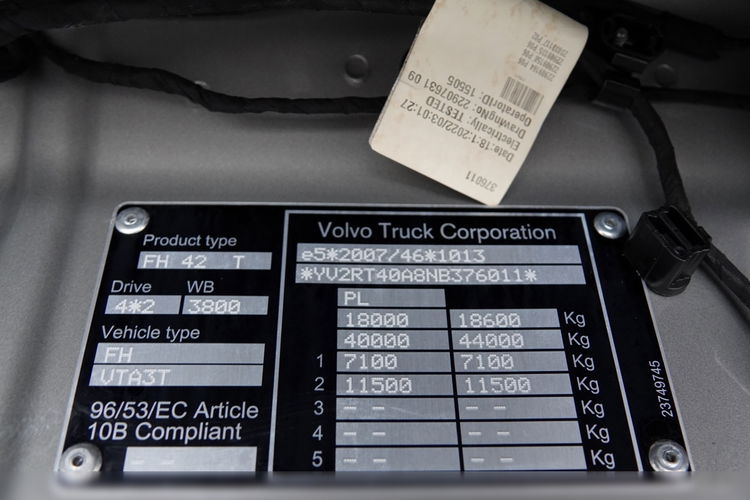 Volvo FH 500 / XXL / I-SAVE / LOWDECK / MEGA / KLIMA POSTOJOWA / PO ZŁOTYM KONTRAKCIE SERWISOWYM zdjęcie 37
