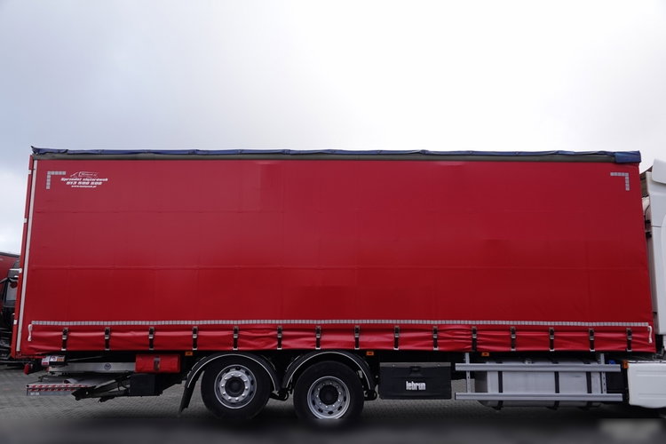 Scania G 320 / 6x2 / FIRANKA- 9 M / + WINDA ZAŁADOWCZA / EURO 6 / oś skrętna i podnoszona / BARDZO MOCNA PODŁOGA SZYNA-DESKA  zdjęcie 16