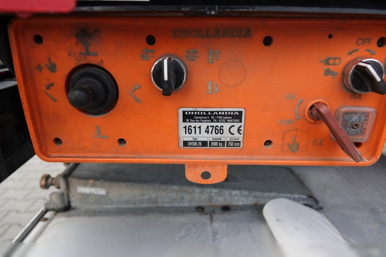 Scania G 320 / 6x2 / FIRANKA- 9 M / + WINDA ZAŁADOWCZA / EURO 6 / oś skrętna i podnoszona / BARDZO MOCNA PODŁOGA SZYNA-DESKA  zdjęcie 19