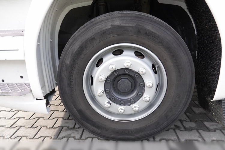 Scania G 320 / 6x2 / FIRANKA- 9 M / + WINDA ZAŁADOWCZA / EURO 6 / oś skrętna i podnoszona / BARDZO MOCNA PODŁOGA SZYNA-DESKA  zdjęcie 30