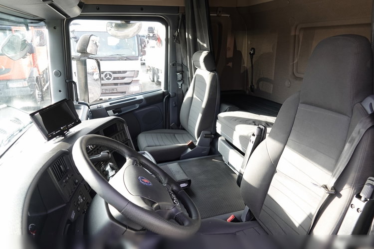 Scania G 320 / 6x2 / FIRANKA- 9 M / + WINDA ZAŁADOWCZA / EURO 6 / oś skrętna i podnoszona / BARDZO MOCNA PODŁOGA SZYNA-DESKA  zdjęcie 36