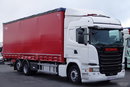 Scania G 320 / 6x2 / FIRANKA- 9 M / + WINDA ZAŁADOWCZA / EURO 6 / oś skrętna i podnoszona / BARDZO MOCNA PODŁOGA SZYNA-DESKA  zdjęcie 8