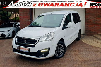 Peugeot Partner Tylko 77 tys km. 1.6 HDI 100 KM, SALON PL, I WŁ, Tempomat F.vat23%, 