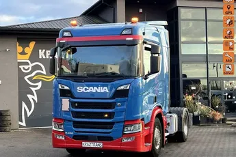 Scania r450 2020/21 cała na poduszce hydraulika z Niemiec full LED