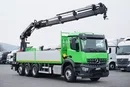 Mercedes AROCS / 3240 / 8 X 4 / TRIDEM / SKRZYNIOWY + HDS / HIAB 262 E – 7 / WYS. 19 M zdjęcie 1