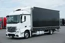 Mercedes ACTROS / 1830 ACC / E 6 / FIRANKA / 19 PALET / ŁAD. 8592 KG zdjęcie 1