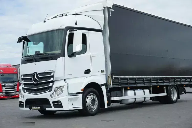 Mercedes ACTROS / 1830 ACC / E 6 / FIRANKA / 19 PALET / ŁAD. 8592 KG zdjęcie 29