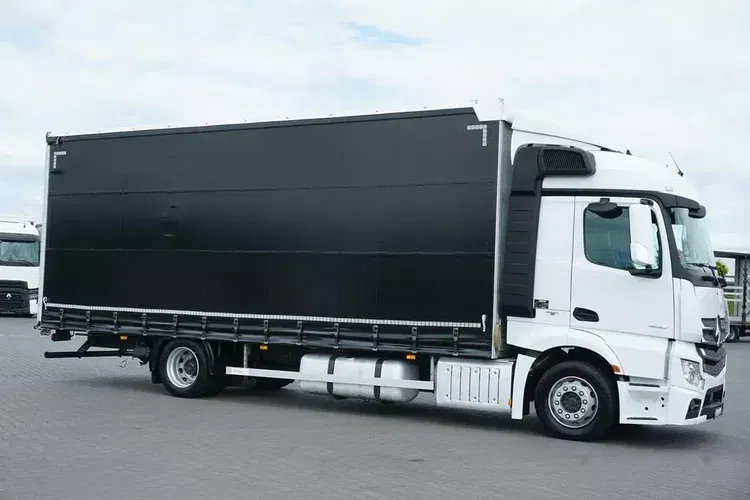 Mercedes ACTROS / 1830 ACC / E 6 / FIRANKA / 19 PALET / ŁAD. 8592 KG zdjęcie 4