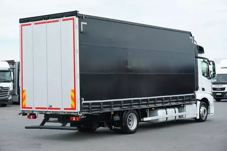 Mercedes ACTROS / 1830 ACC / E 6 / FIRANKA / 19 PALET / ŁAD. 8592 KG zdjęcie 5