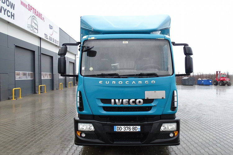 Iveco EuroCargo 120E18 EEV Kontener Sprowadzony Klima Przebieg Udokumentowany , Poduszki , 18 Euro Palet , Boczne Drzwi zdjęcie 19