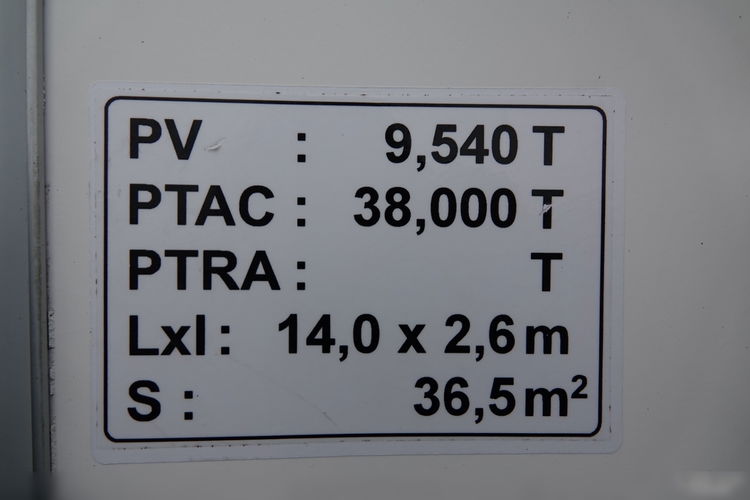 Lamberet / CHŁODNIA / THERMO KING SLX SPECTRUM / BI TEMP / MULTITEMPERATURA / WINDA ZAŁADOWCZA / OŚ PODNOSZONA  zdjęcie 29