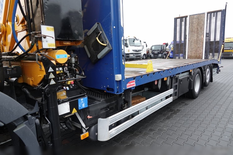 Volvo FM 410 / 6x2 / LAWETA + HDS EFFER 170 / STEROWANIE RADIOWE / OŚ PODNOSZONA / 3 OSIOWY / NAJAZDY HYDRAULICZNE / EURO 6 / WCIĄGARKA + PILOT  zdjęcie 10