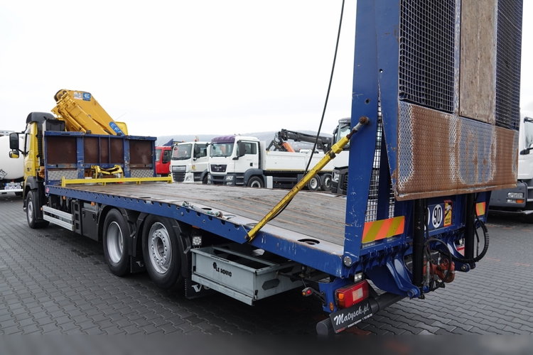 Volvo FM 410 / 6x2 / LAWETA + HDS EFFER 170 / STEROWANIE RADIOWE / OŚ PODNOSZONA / 3 OSIOWY / NAJAZDY HYDRAULICZNE / EURO 6 / WCIĄGARKA + PILOT  zdjęcie 11