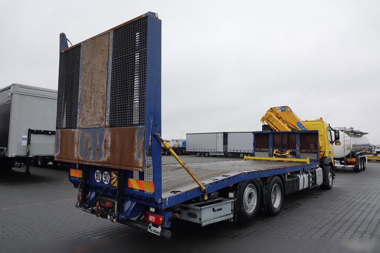 Volvo FM 410 / 6x2 / LAWETA + HDS EFFER 170 / STEROWANIE RADIOWE / OŚ PODNOSZONA / 3 OSIOWY / NAJAZDY HYDRAULICZNE / EURO 6 / WCIĄGARKA + PILOT  zdjęcie 6