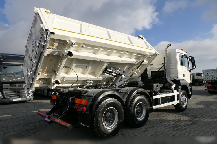 MAN TGS 26.400 / 6x4 / WYWROTKA / HYDROBURTA / BORDMATIC / EURO 5 zdjęcie 12