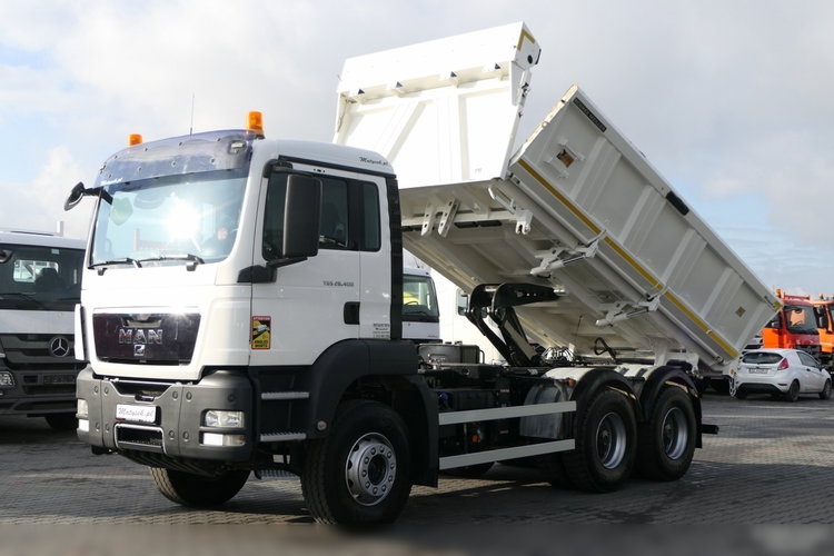 MAN TGS 26.400 / 6x4 / WYWROTKA / HYDROBURTA / BORDMATIC / EURO 5 zdjęcie 1