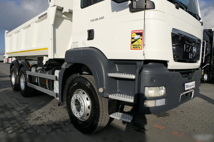 MAN TGS 26.400 / 6x4 / WYWROTKA / HYDROBURTA / BORDMATIC / EURO 5 zdjęcie 21