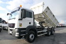 MAN TGS 26.400 / 6x4 / WYWROTKA / HYDROBURTA / BORDMATIC / EURO 5 zdjęcie 2
