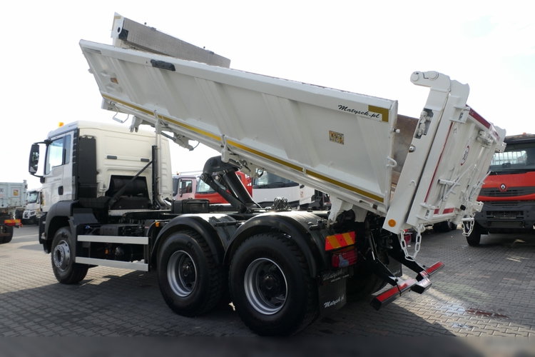 MAN TGS 26.400 / 6x4 / WYWROTKA / HYDROBURTA / BORDMATIC / EURO 5 zdjęcie 3