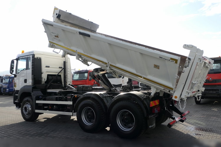 MAN TGS 26.400 / 6x4 / WYWROTKA / HYDROBURTA / BORDMATIC / EURO 5 zdjęcie 4