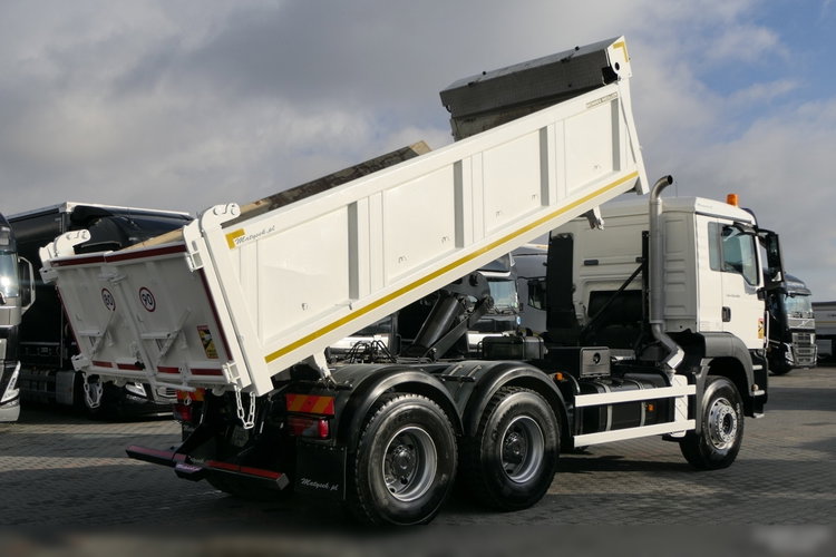 MAN TGS 26.400 / 6x4 / WYWROTKA / HYDROBURTA / BORDMATIC / EURO 5 zdjęcie 5