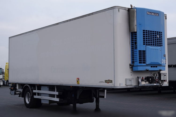 CHEREAU / CHŁODNIA / THERMO KING FRIGOBLOCK HD 25 / BI TEMP / PODWÓJNA TEMPERATURA / CITY LINER / DŁ: 9.4 M / WINDA ZAŁADOWCZA  / ROLETA  zdjęcie 1