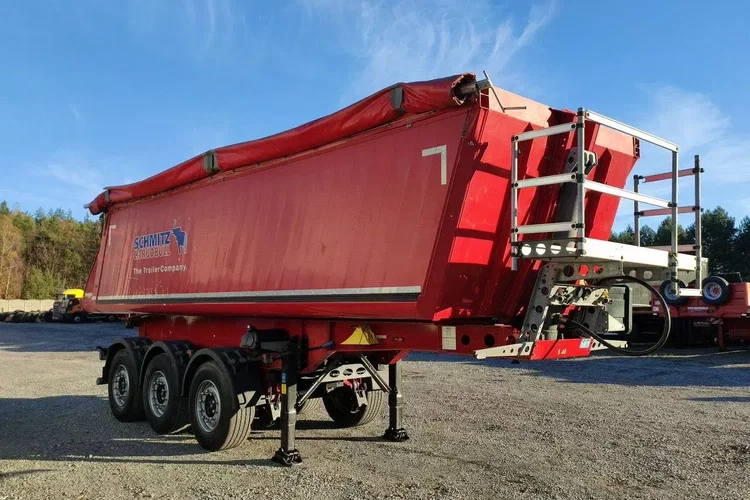 Schmitz 33m Waga: 5700kg Ład.: 30300kg Góra: alu Dół: stal zdjęcie 2