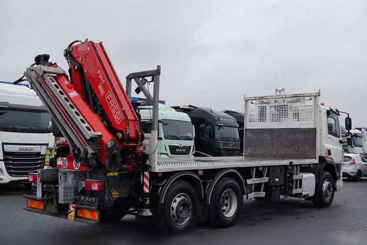 DAF CF 450 / 6x2 / SKRZYNIOWY / HDS FASSI F 245 / 6x WYSÓW- 17 M / ROTATOR / STEROWANIE RADIOWE / EURO 6 / 2018 ROK zdjęcie 11