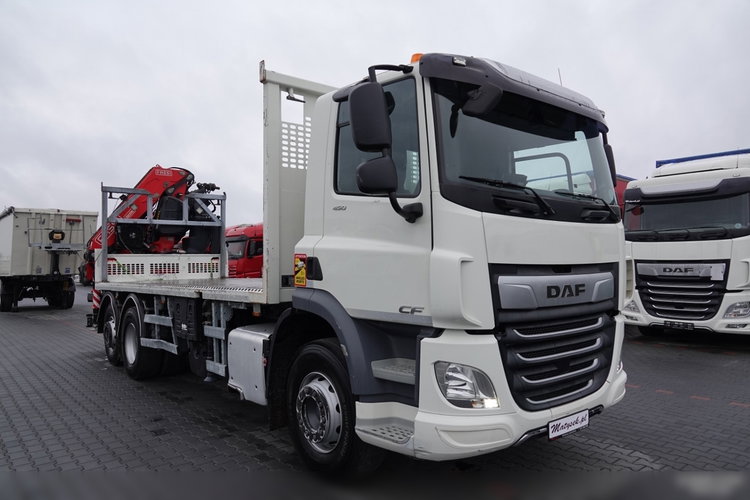 DAF CF 450 / 6x2 / SKRZYNIOWY / HDS FASSI F 245 / 6x WYSÓW- 17 M / ROTATOR / STEROWANIE RADIOWE / EURO 6 / 2018 ROK zdjęcie 13